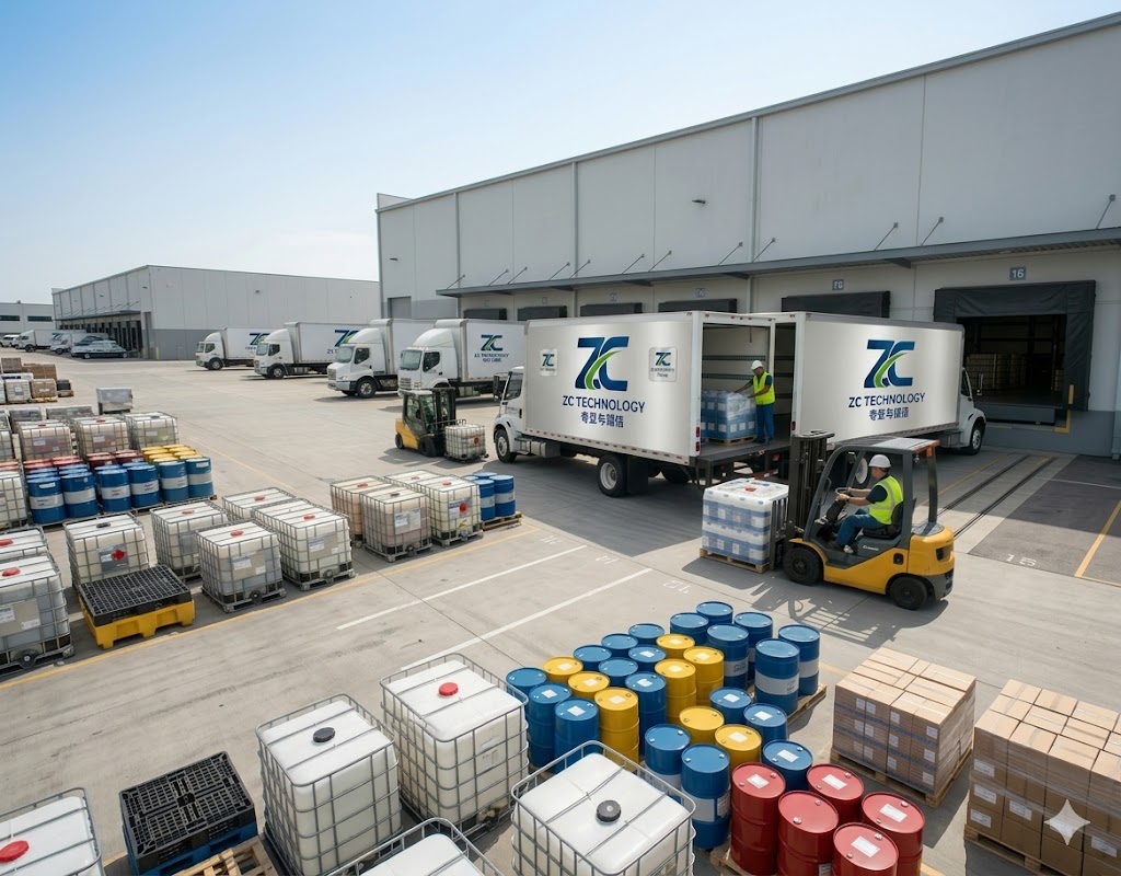 Chemical storage tanks